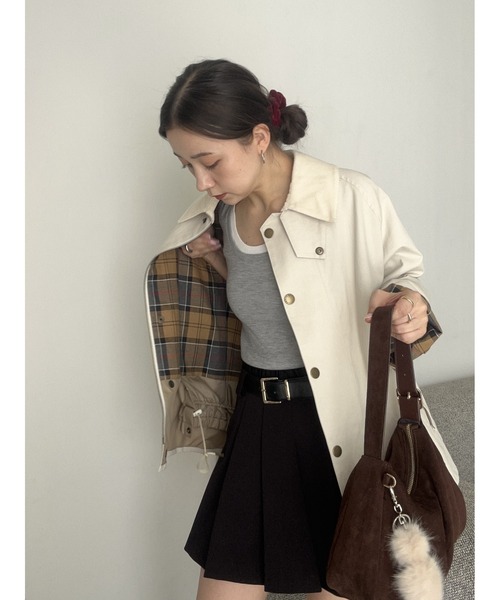 セール】レイヤードデザインプリーツスカショ（その他パンツ）｜SNIDEL