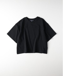 HONEYSUCKLE ROSE(ハニーサックルローズ)【レディース】【見た目は秋、機能は夏】「インレイ」ショートTシャツ(接触冷感/UVカット)