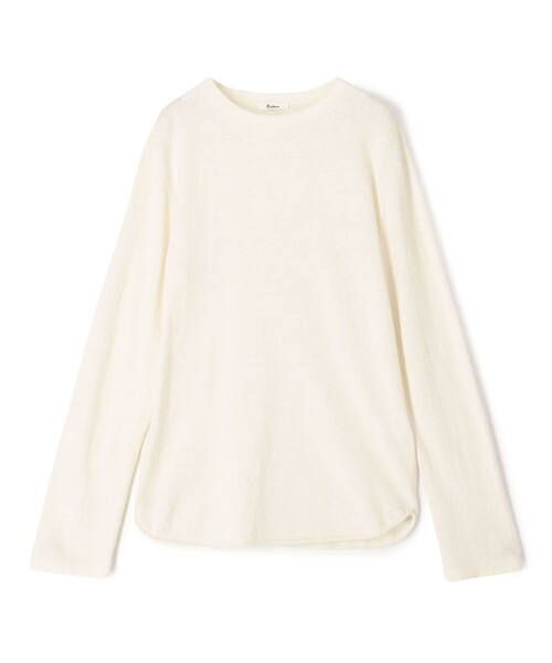 セール】コットンカシミヤ ロングスリーブニット（ニット/セーター