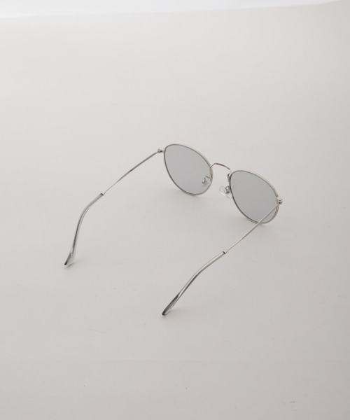 NANO universe（ナノユニバース）の「アイウェア/ボストン型 メタルフレーム 1（サングラス・メンズ・ブルー/グレー・FREE）」の5枚目の写真