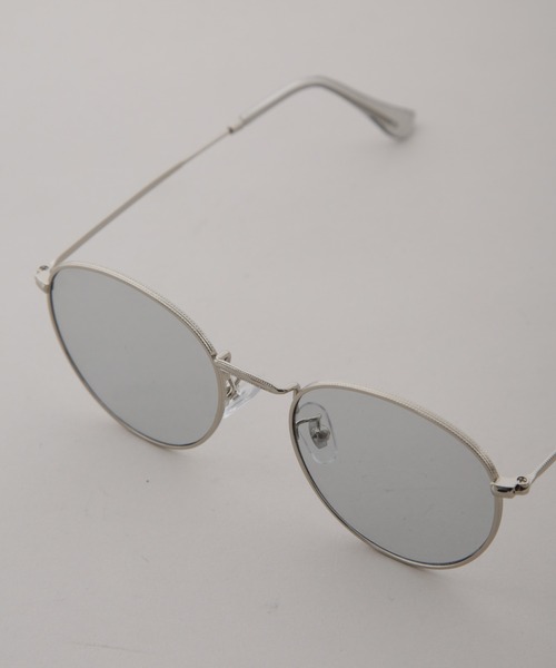 NANO universe（ナノユニバース）の「アイウェア/ボストン型 メタルフレーム 1（サングラス・メンズ・ブルー/グレー・FREE）」の6枚目の写真