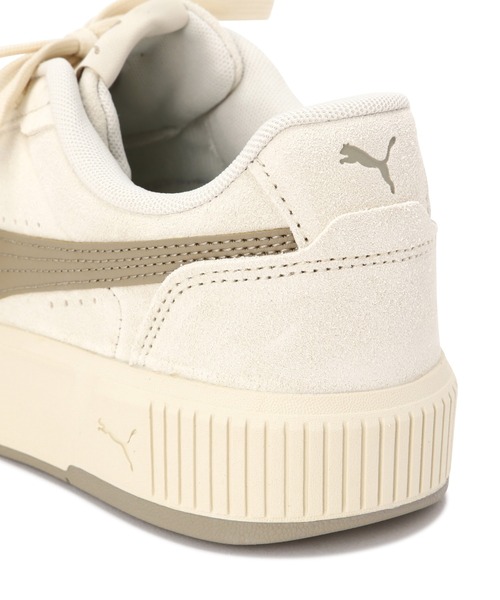 NATURAL BEAUTY BASIC（ナチュラルビューティーベーシック）の「PUMA キャリーナミア SD シューズ（スニーカー・レディース・ベージュ/ピンク・24.0cm/23.5cm）」の6枚目の写真