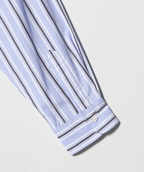 BEAUTY&YOUTH UNITED ARROWS（ビューティーアンドユースユナイテッドアローズ）の「ネオ ピッチ ストライプ レギュラー シャツ FORM型（シャツ/ブラウス・メンズ・ネイビー/ライラック・M/L/S/XL）」の13枚目の写真