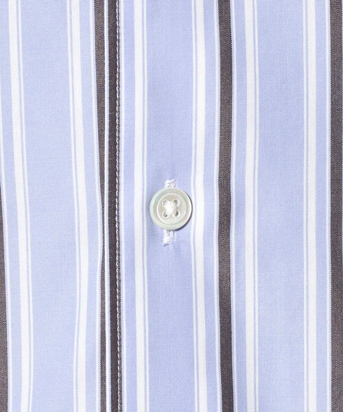 BEAUTY&YOUTH UNITED ARROWS（ビューティーアンドユースユナイテッドアローズ）の「ネオ ピッチ ストライプ レギュラー シャツ FORM型（シャツ/ブラウス・メンズ・ネイビー/ライラック・M/L/S/XL）」の14枚目の写真