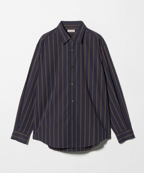 BEAUTY&YOUTH UNITED ARROWS（ビューティーアンドユースユナイテッドアローズ）の「ネオ ピッチ ストライプ レギュラー シャツ FORM型（シャツ/ブラウス・メンズ・ネイビー/ライラック・M/L/S/XL）」の15枚目の写真