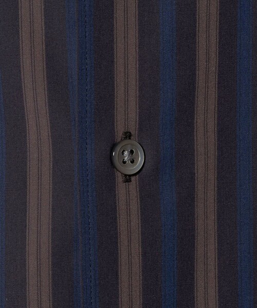 BEAUTY&YOUTH UNITED ARROWS（ビューティーアンドユースユナイテッドアローズ）の「ネオ ピッチ ストライプ レギュラー シャツ FORM型（シャツ/ブラウス・メンズ・ネイビー/ライラック・M/L/S/XL）」の18枚目の写真