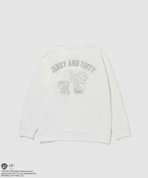 Tom＆Jerry（トムアンドジェリー）の「TOM&JERRY 合皮刺繍トレーナー（スウェット）」