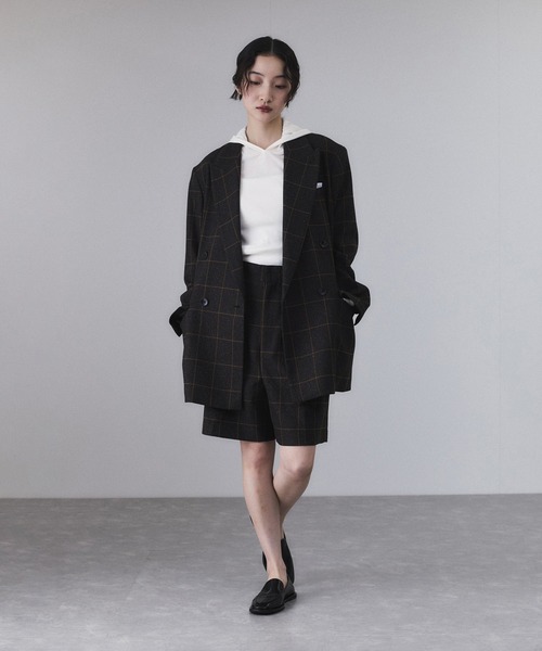 セール】シアーフードプルオーバー（Tシャツ/カットソー）｜ADAM ET