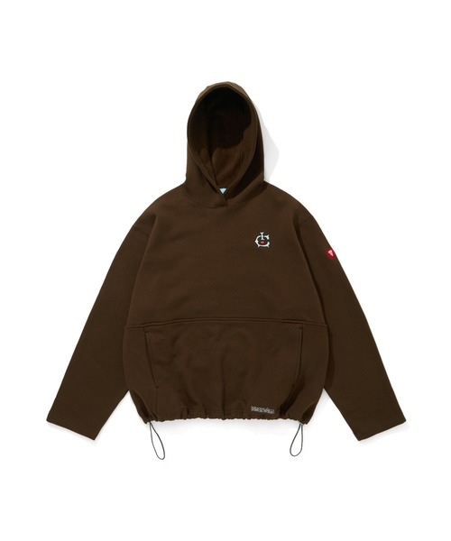 EMBROIDERED LOGO HOODIE