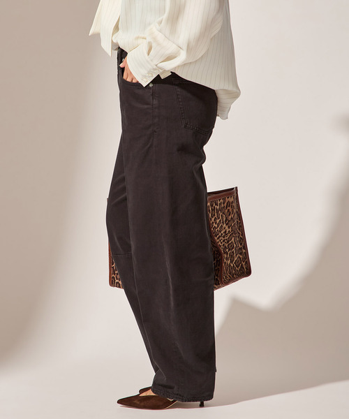 Citizens of humanity（シチズンズオブヒューマニティー）の「【CITIZENS OF HUMANITY】MIRO IN TWILL：デニム（デニムパンツ・レディース・ブラウン・25cm/26cm/27cm）」の19枚目の写真