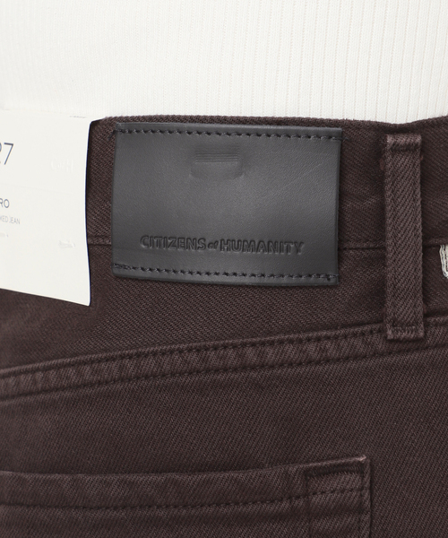 Citizens of humanity（シチズンズオブヒューマニティー）の「【CITIZENS OF HUMANITY】MIRO IN TWILL：デニム（デニムパンツ・レディース・ブラウン・25cm/26cm/27cm）」の9枚目の写真