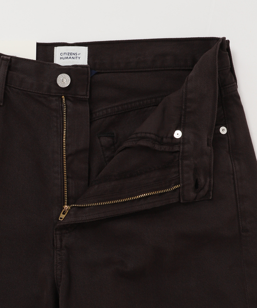 Citizens of humanity（シチズンズオブヒューマニティー）の「【CITIZENS OF HUMANITY】MIRO IN TWILL：デニム（デニムパンツ・レディース・ブラウン・25cm/26cm/27cm）」の3枚目の写真