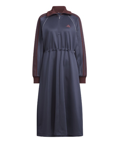 adidas（アディダス）の「アディダス adidas STSV トラックトップドレス（ワンピース・レディース・ブラック/ネイビー・S/M/L/XL）」の14枚目の写真