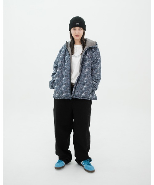 LFYT(エルエフワイティー)の「LFYT ラファイエット【Lafayette】- ダウン ジャケット【MICRO BAFFLE DOWN JACKET LA251005】(ダウンジャケット/コート・メンズ・ブラック/シルバー・XL/L/M)」の7枚目の写真