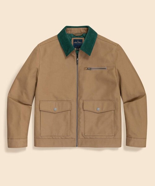 BROOKS BROTHERS(ブルックスブラザーズ)の「コットンダック キルティングジャケット(ブルゾン・メンズ・ベージュ・LARGE/MEDIUM/SMALL/X-LARGE)」の6枚目の写真