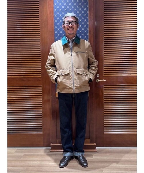 BROOKS BROTHERS(ブルックスブラザーズ)の「コットンダック キルティングジャケット(ブルゾン・メンズ・ベージュ・LARGE/MEDIUM/SMALL/X-LARGE)」の12枚目の写真