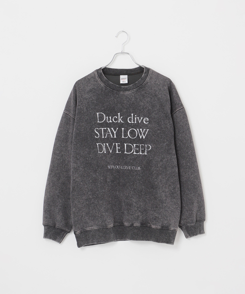 B.C STOCK(ベーセーストック)の「ピグメント加工 プリントスウェット(スウェット・メンズ・ブラック/ベージュ/ネイビー/グリーン・MEDIUM/LARGE)」の21枚目の写真