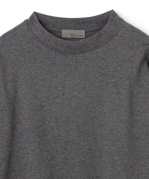 uncrave（アンクレイヴ）の「プレーンジャージー ロンT（Tシャツ/カットソー・レディース・ブラック系/グレー系/ホワイト系/レッド系・F）」の8枚目の写真