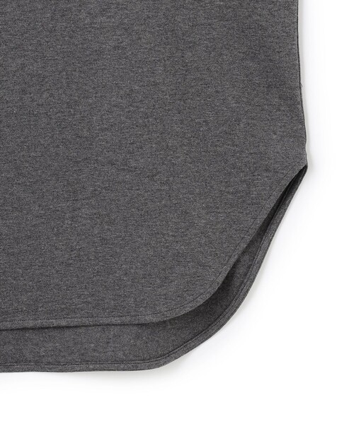 uncrave（アンクレイヴ）の「プレーンジャージー ロンT（Tシャツ/カットソー・レディース・ブラック系/グレー系/ホワイト系/レッド系・F）」の9枚目の写真