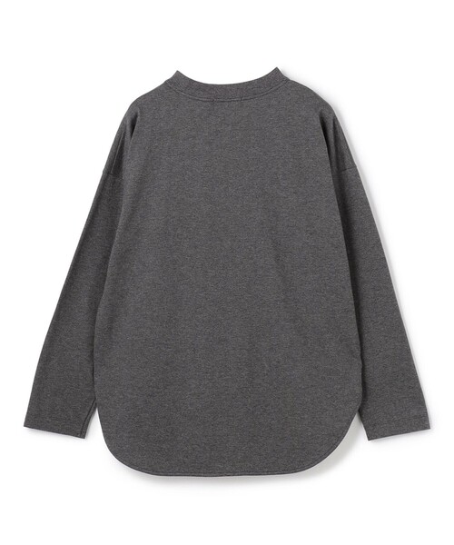 uncrave（アンクレイヴ）の「プレーンジャージー ロンT（Tシャツ/カットソー・レディース・ブラック系/グレー系/ホワイト系/レッド系・F）」の12枚目の写真