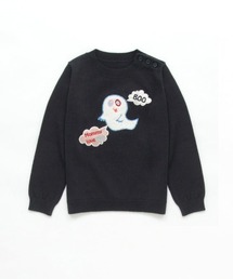 Chesty（チェスティー）の「ゴーストニット　Kids Navy（Tシャツ/カットソー）」