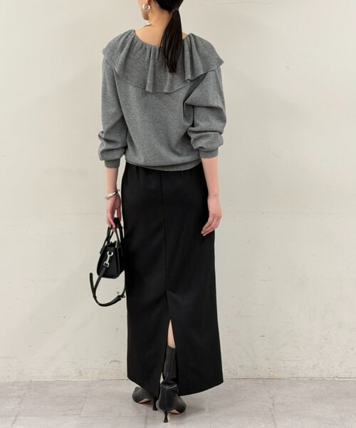 セール】フリルカラーニット（ニット/セーター）｜LOUNGEDRESS