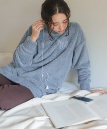 titivate（ティティベイト）の「ふわもこマシュマロタッチチュニックトップス（ルームウェア/パジャマ）」