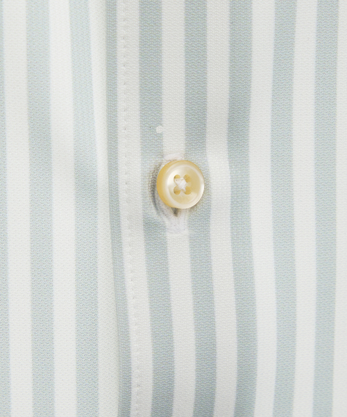 ABAHOUSE(アバハウス)の「【ON/OFF兼用】360°ストレッチ ロンドンストライプ ワイドカラーシャツ / FLEX SHIRTS(ビジネスシャツ・メンズ・ブラウン系その他/ライトグレー/ネイビー・44/46/48/50)」の18枚目の写真