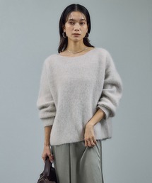 SALON adam et rope' | フォックスウールボリュームスリーブニット(ニット/セーター)