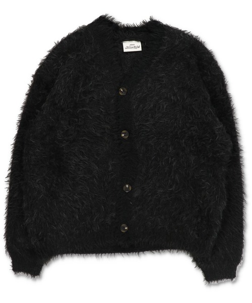 SPINNS（スピンズ）の「モヘアライクシャギーニットカーディガン/シンプル/無地（カーディガン/ボレロ・メンズ・グレー/ブラック/ブラウン・ONESIZE）」の10枚目の写真