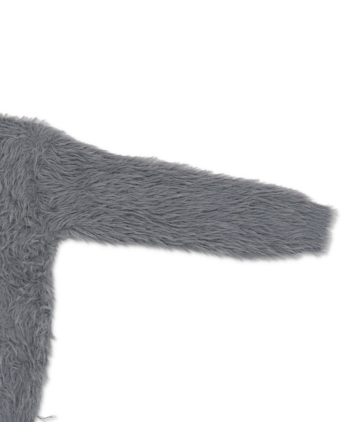 SPINNS（スピンズ）の「モヘアライクシャギーニットカーディガン/シンプル/無地（カーディガン/ボレロ・メンズ・グレー/ブラック/ブラウン・ONESIZE）」の15枚目の写真