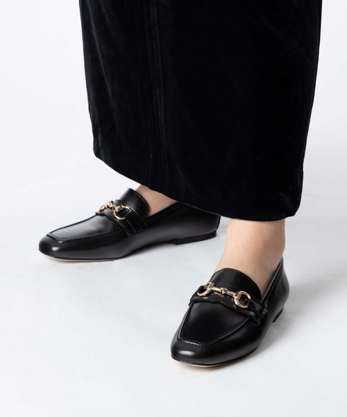 CORSO ROMA,9(コルソローマ)の「CORSO ROMA 9 PAOLA4011 BIT LOAFER コルソローマ パオラ ビットローファー ローファー(ローファー・レディース・ブラック・37/39/38/36)」の7枚目の写真