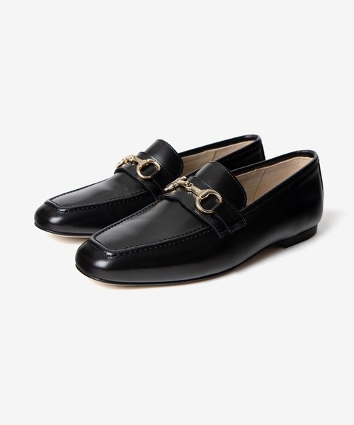 CORSO ROMA,9(コルソローマ)の「CORSO ROMA 9 PAOLA4011 BIT LOAFER コルソローマ パオラ ビットローファー ローファー(ローファー・レディース・ブラック・37/39/38/36)」の3枚目の写真