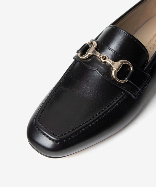 CORSO ROMA,9(コルソローマ)の「CORSO ROMA 9 PAOLA4011 BIT LOAFER コルソローマ パオラ ビットローファー ローファー(ローファー・レディース・ブラック・37/39/38/36)」の2枚目の写真