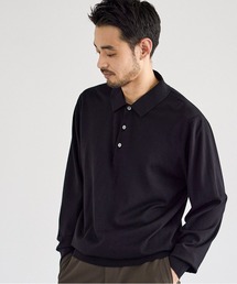 JUN STANDARD PICKS（ジュンスタンダードピックス）の「シルキータッチニットポロ（ポロシャツ）」