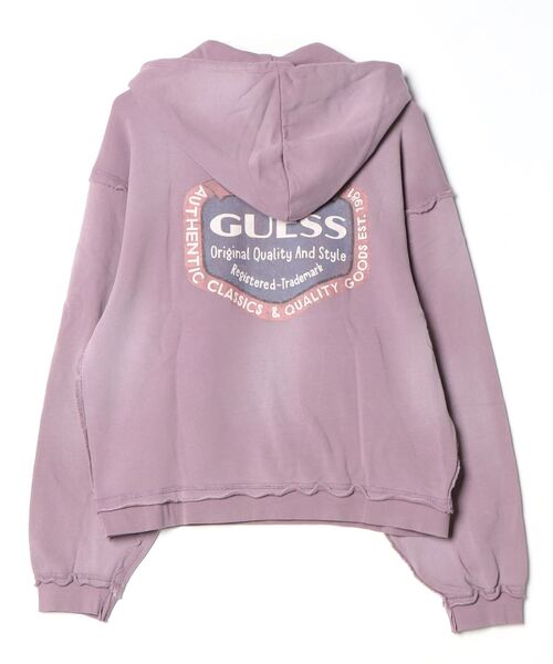 送料込♥ピンクLサイズ♥日本未入荷 GUESS ゲス ロゴフーディ ピンク系 | GUESS(ゲス) JAPAN 公式オンラインストア | GUESS JAPAN