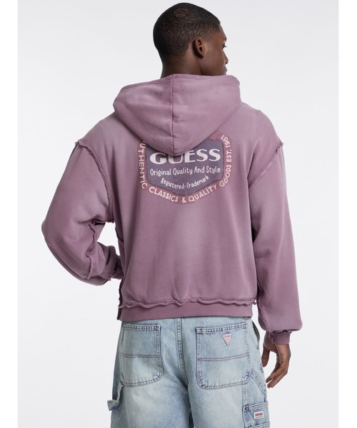 GUESS Originals Graphic Boxy Hoodie パーカー | GUESS(ゲス) JAPAN