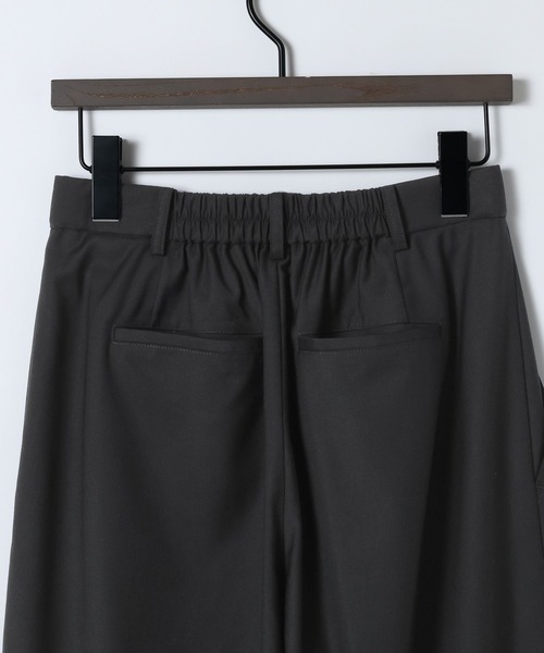 eL（エル）の「【eL】Wide Trouser Pants/599321（スラックス・レディース・グレー/ネイビー・FREE）」の7枚目の写真