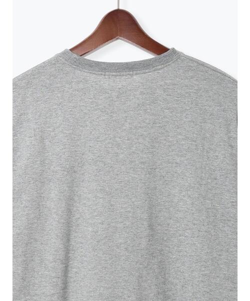 Te chichi（テチチ）の「【Disney】ミッキー/配色ロゴロンT（Tシャツ/カットソー・レディース・グレー/ブラウン/ネイビー・F）」の10枚目の写真