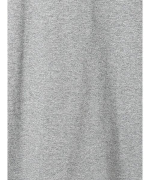 Te chichi（テチチ）の「【Disney】ミッキー/配色ロゴロンT（Tシャツ/カットソー・レディース・グレー/ブラウン/ネイビー・F）」の9枚目の写真