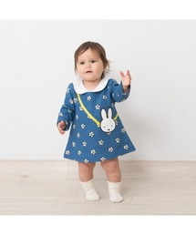 ロンパース ニット」に該当するママ＆ベビー（ブルー・ネイビー/青色系