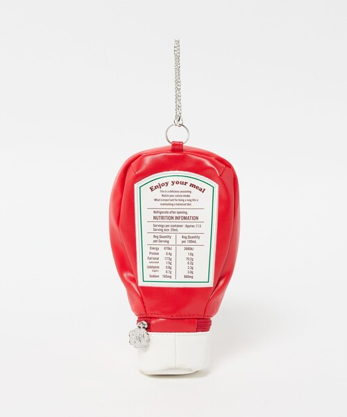 UNITED ARROWS(ユナイテッドアローズ)の「<yup!>SEASONING BOTTLE ポーチ(ポーチ・レディース・レッド/イエロー・FREE)」の4枚目の写真