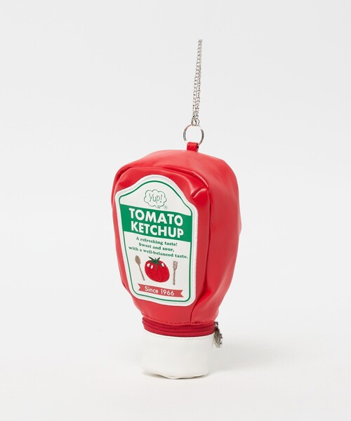 UNITED ARROWS(ユナイテッドアローズ)の「<yup!>SEASONING BOTTLE ポーチ(ポーチ・レディース・レッド/イエロー・FREE)」の5枚目の写真