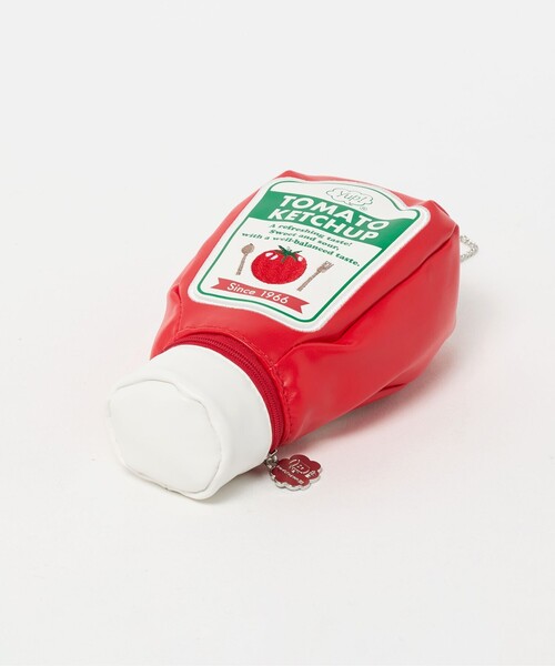 UNITED ARROWS(ユナイテッドアローズ)の「<yup!>SEASONING BOTTLE ポーチ(ポーチ・レディース・レッド/イエロー・FREE)」の7枚目の写真
