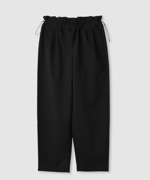 Mac-House(マックハウス)の「Idnes ギャバドロストテーパードパンツ(その他パンツ・レディース・グレー/ブラック・M/L)」の21枚目の写真