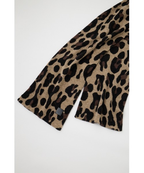 MOUSSY（マウジー）の「PATTERN ニットスカーフ（バンダナ/スカーフ・レディース・カーキ/ブラウン・FREE）」の11枚目の写真