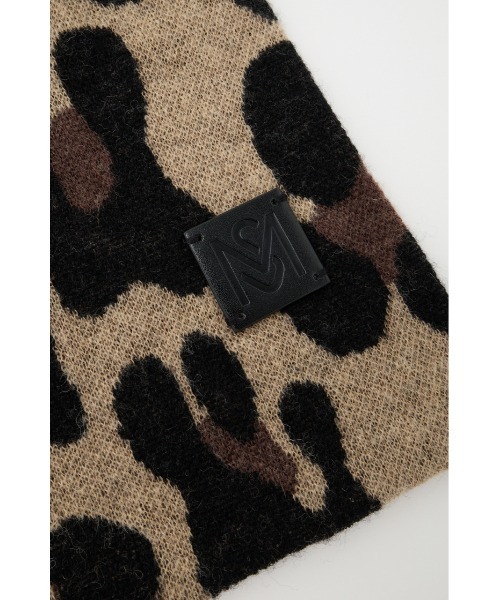 MOUSSY（マウジー）の「PATTERN ニットスカーフ（バンダナ/スカーフ・レディース・カーキ/ブラウン・FREE）」の12枚目の写真