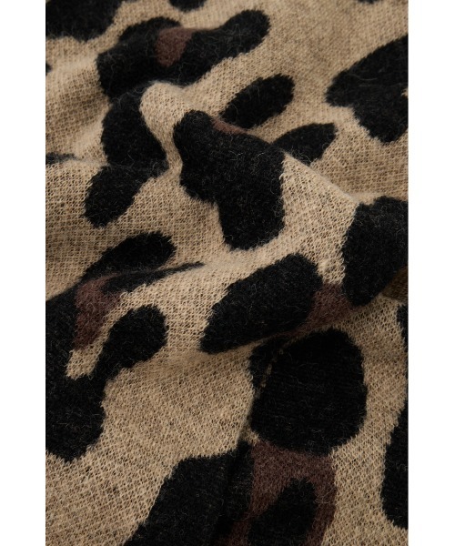 MOUSSY（マウジー）の「PATTERN ニットスカーフ（バンダナ/スカーフ・レディース・カーキ/ブラウン・FREE）」の13枚目の写真