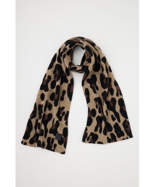 MOUSSY（マウジー）の「PATTERN ニットスカーフ（バンダナ/スカーフ・レディース・カーキ/ブラウン・FREE）」の14枚目の写真