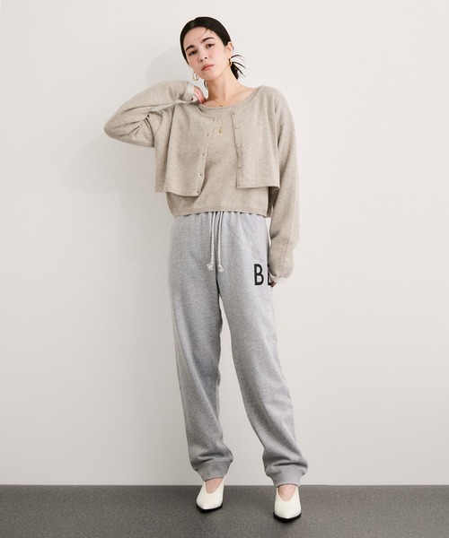 le cercle ADAM ET ROPE'(ルセルクルアダムエロペ)の「カシミア混ニットアンサンブル(アンサンブル・レディース・ホワイト系/ベージュ系・FREE)」の7枚目の写真